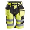 Snickers 6933 FlexiWork Hi-Vis Shorts Holster Pockets